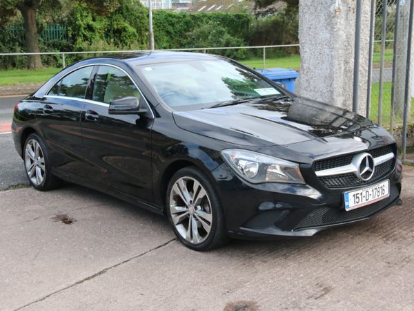 Mercedes-Benz CLA Saloon, Petrol, 2015, Black