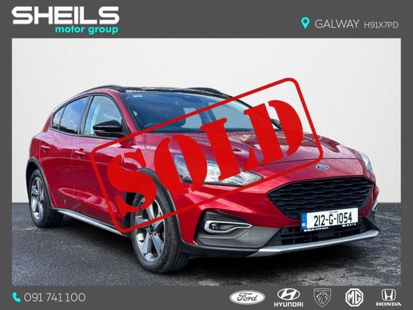 Ford Focus Hatchback, Diesel, 2021, Red