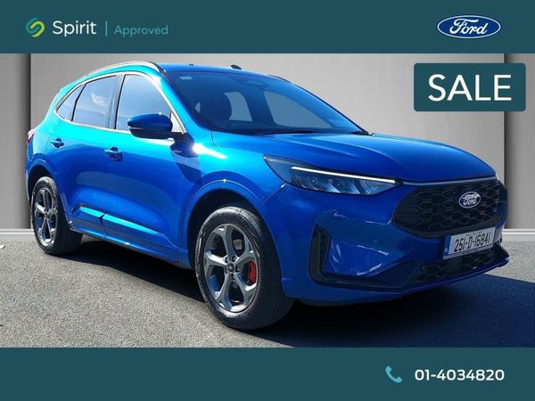 Ford Kuga SUV, Petrol Plug-in Hybrid, 2025, Blue