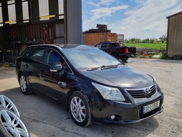 Toyota Avensis Estate, Diesel, 2009, Black