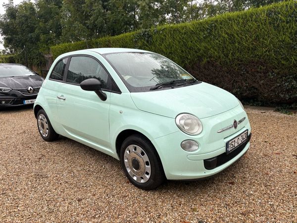 Fiat 500 Hatchback, Petrol, 2015, Green