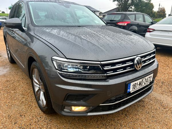 Volkswagen Tiguan SUV, Diesel, 2018, Grey