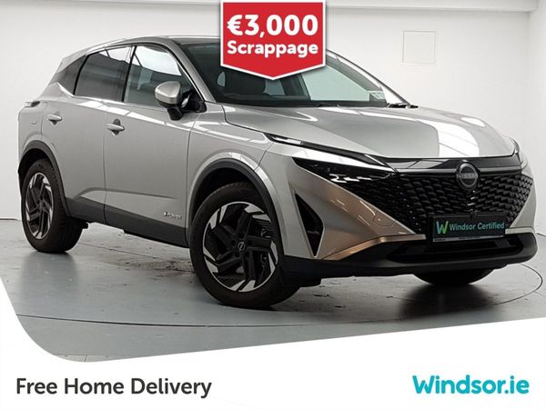 Nissan Qashqai MPV, Petrol Hybrid, 2025, Grey