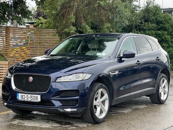 Jaguar F-Pace SUV, Diesel, 2018, Blue