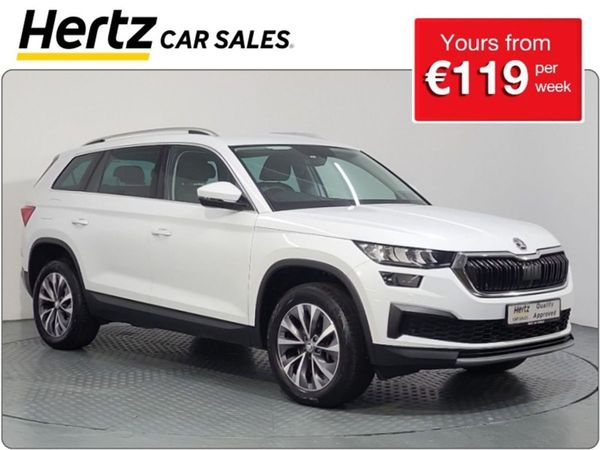 Skoda Kodiaq SUV, Diesel, 2024, White