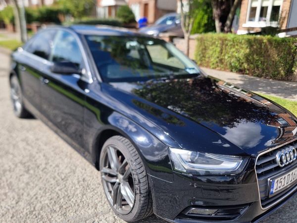Audi A4 Saloon, Diesel, 2015, Black