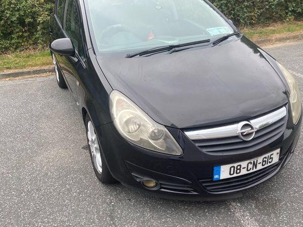 Opel Corsa Hatchback, Diesel, 2008, Black