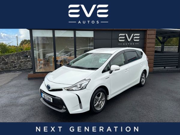 Toyota Prius MPV, Petrol Hybrid, 2018, White