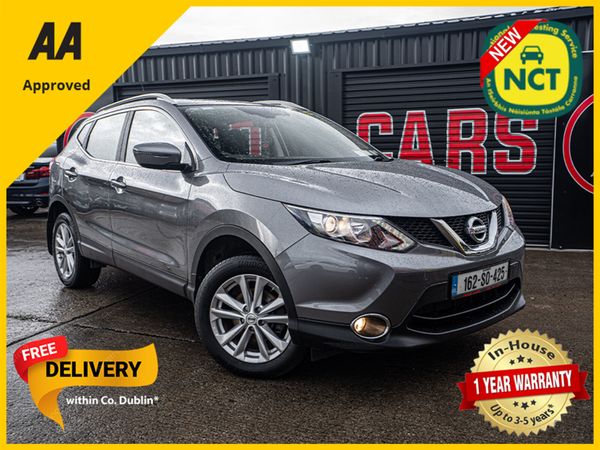 Nissan Qashqai Hatchback, Petrol, 2016, Grey