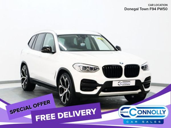 BMW X3 SUV, Petrol Hybrid, 2021, White