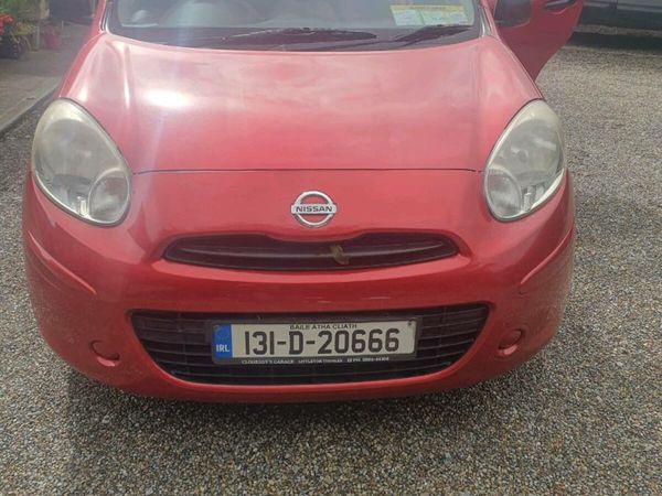 Nissan Micra Hatchback, Petrol, 2013, Red