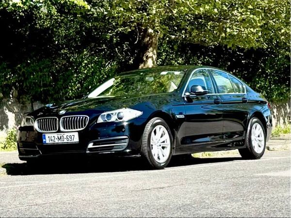 BMW 5-Series Saloon, Diesel, 2014, Black