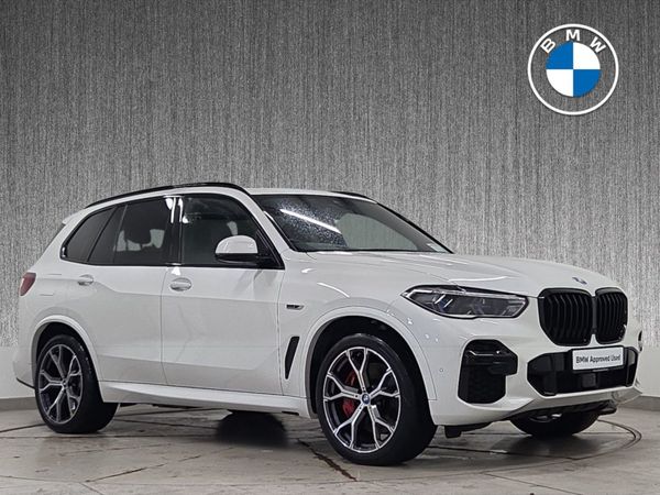 BMW X5 SUV, Petrol Plug-in Hybrid, 2022, White