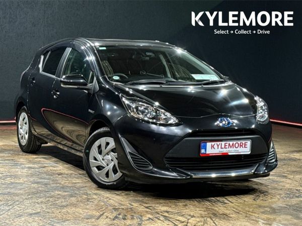 Toyota Aqua Hatchback, Petrol Hybrid, 2019, Black