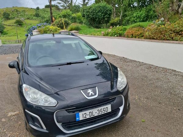 Peugeot 308 Estate, Diesel, 2012, Black