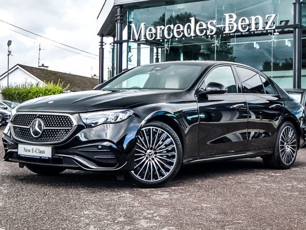Mercedes-Benz E-Class Saloon, Diesel Plug-in Hybrid, 2025, Black