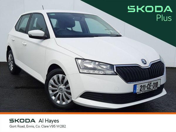 Skoda Fabia Hatchback, Petrol, 2021, White