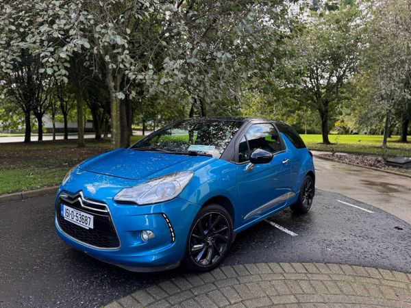 Citroen DS 3 Hatchback, Petrol, 2015, Blue