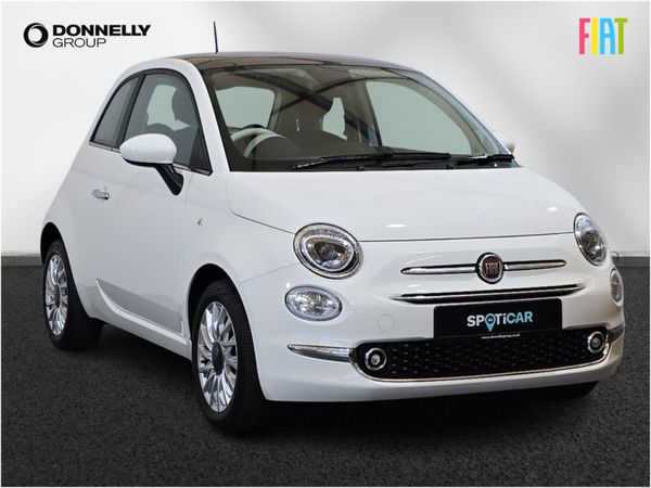 Fiat 500 Hatchback, Petrol, 2024, White