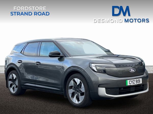 Ford Explorer SUV, Electric, 2024, Grey