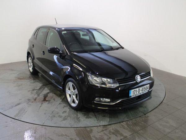 Volkswagen Polo Hatchback, Petrol, 2017, Black