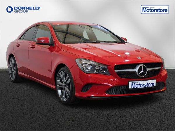 Mercedes-Benz CLA Saloon, Petrol, 2018, Red