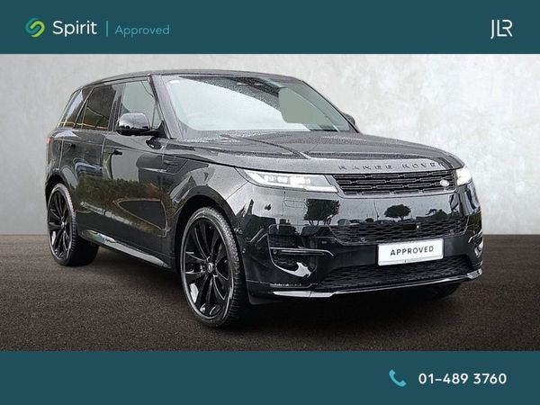 Land Rover Range Rover Sport SUV, Petrol Hybrid, 2024, Black