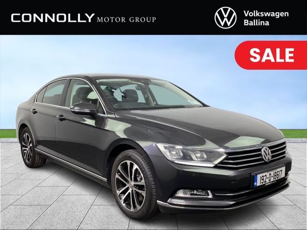 Volkswagen Passat Saloon, Diesel, 2019, Grey