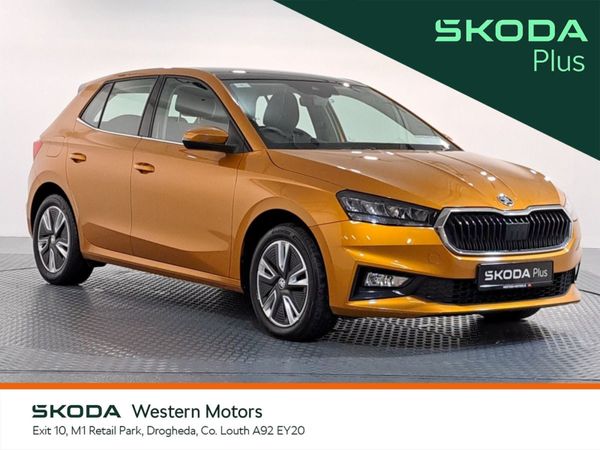 Skoda Fabia Hatchback, Petrol, 2022, Orange