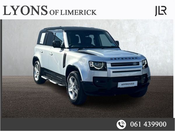 Land Rover Defender SUV, Petrol Plug-in Hybrid, 2023, Silver