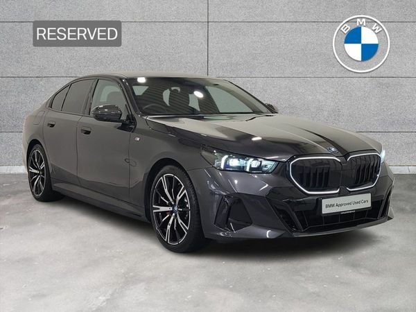 BMW 5-Series Saloon, Petrol Plug-in Hybrid, 2024, Grey