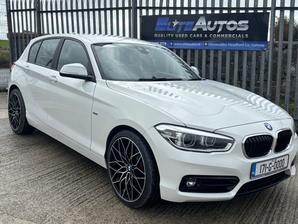 BMW 1-Series Hatchback, Diesel, 2017, White