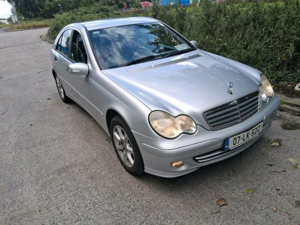 Mercedes-Benz C-Class Saloon, Petrol, 2007, Silver