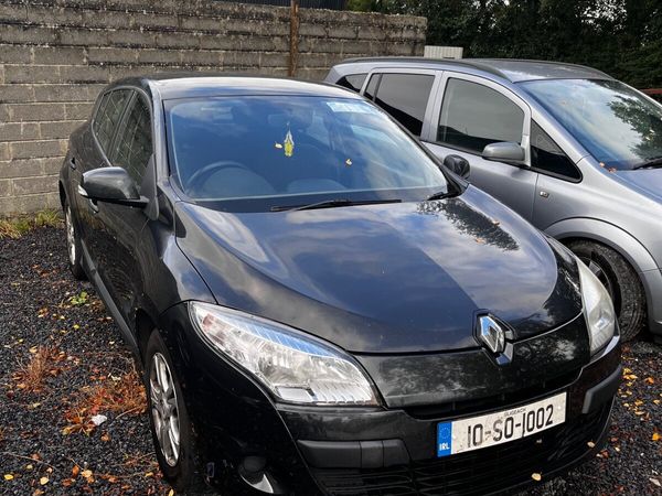 Renault Megane Hatchback, Diesel, 2010, Black