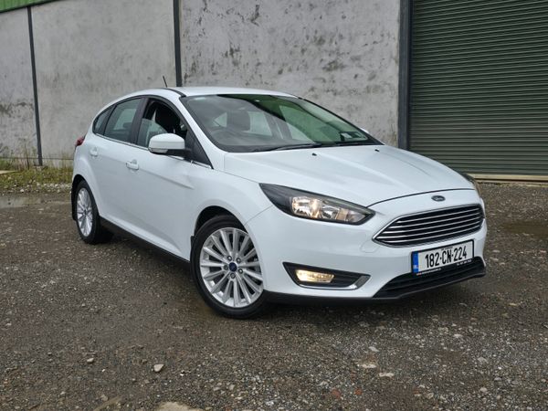 Ford Focus Hatchback, Diesel, 2018, White
