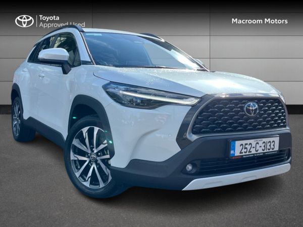 Toyota Corolla Cross Hatchback, Petrol Hybrid, 2025, White