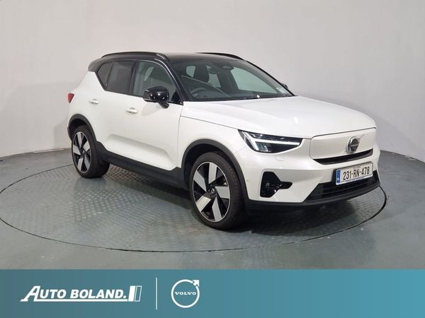 Volvo XC40 Estate, Electric, 2023, White