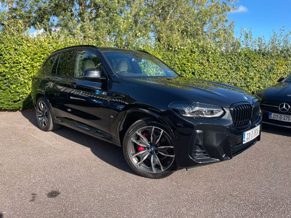 BMW X3 SUV, Petrol Plug-in Hybrid, 2023, Black