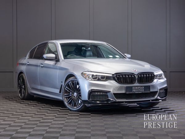 BMW 5-Series Saloon, Petrol Plug-in Hybrid, 2019, Blue