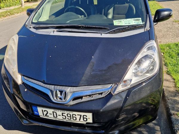 Honda Fit Hatchback, Petrol Hybrid, 2012, Black