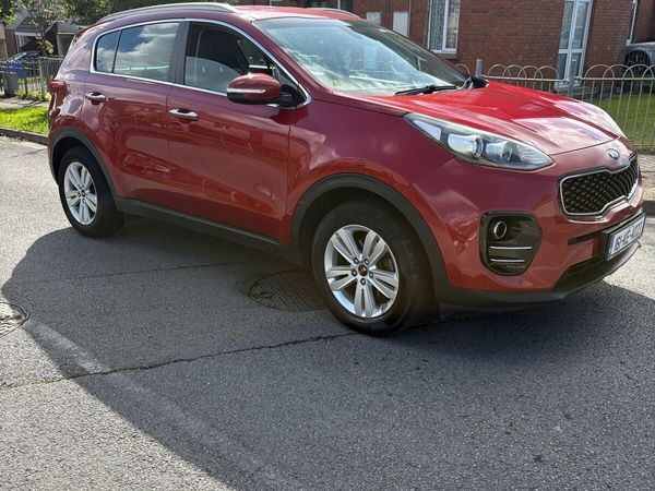 Kia Sportage SUV, Diesel, 2016, Red