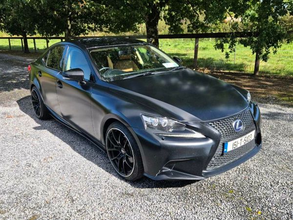 Lexus IS Saloon, Petrol, 2015, Black