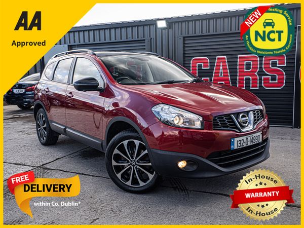 Nissan Qashqai+2 MPV, Diesel, 2013, Red