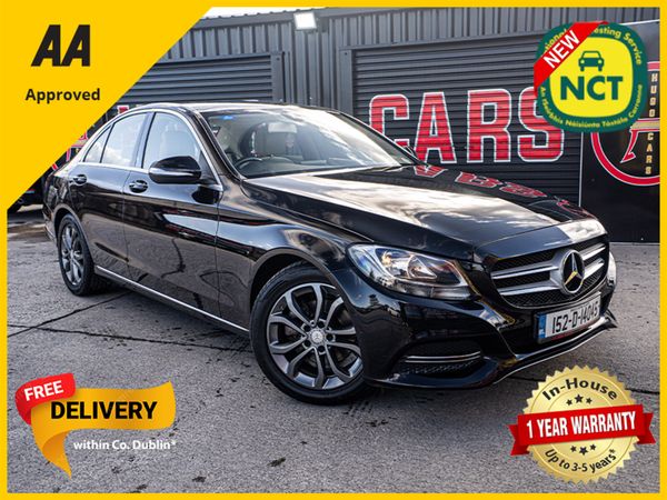 Mercedes-Benz C-Class Saloon, Diesel, 2015, Black