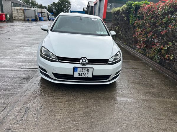 Volkswagen Golf Hatchback, Petrol, 2014, White