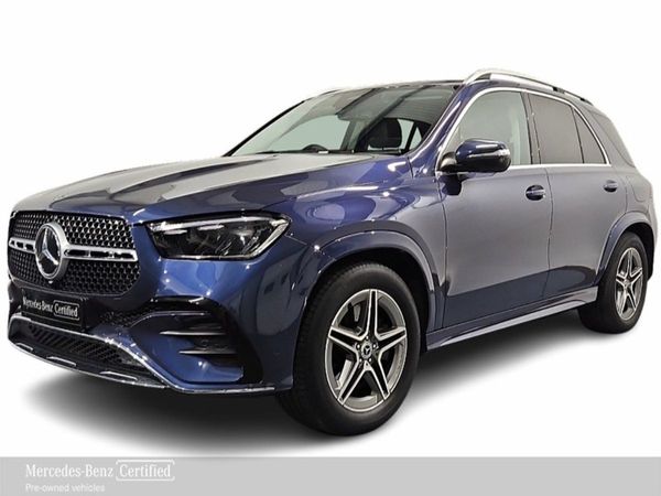 Mercedes-Benz GLE SUV, Diesel Hybrid, 2024, Blue
