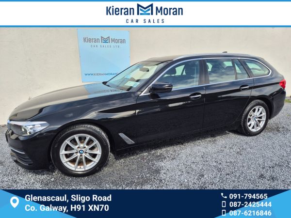 BMW 5-Series Estate, Diesel, 2018, Black