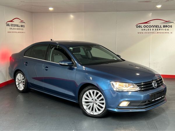 Volkswagen Jetta Saloon, Diesel, 2018, Blue