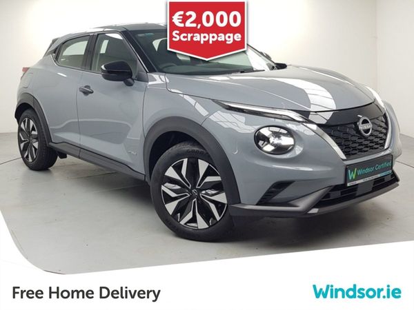 Nissan Juke SUV, Petrol Hybrid, 2025, Grey
