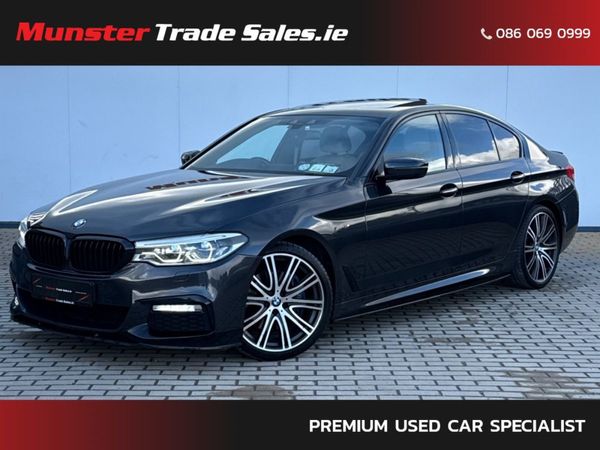 BMW 5-Series Saloon, Diesel, 2017, Grey